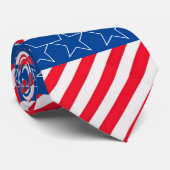 Cravate patriotique américain (Roulé)