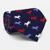 Cravate patriotique d'ânes (Roulé)