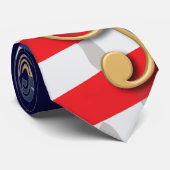 Cravate patriotique de musique (Roulé)