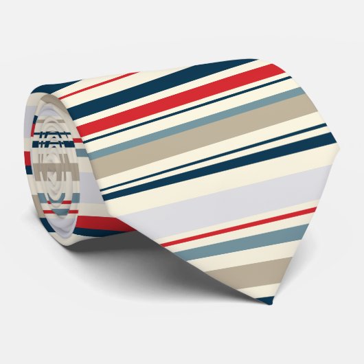 Cravate patriotique de rayures (Roulé)