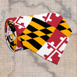Cravate Patriotique Maryland, mode USA, Maryland D<br><div class="desc">Cravate : Patriotique Maryland Drapeau mode et Maryland business design USA - amour mon pays,  l'usure de bureau,  voyages,  patriotes nationaux / fans de sport</div>