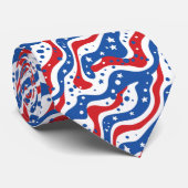 Cravate patriotique masculine (Roulé)