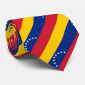 Cravate Patriotique vénézuélien de drapeau du Venezuela (Roulé)