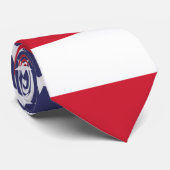 Cravate Patriotisme américain drapeau États-Unis (Roulé)