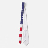 Cravate Patriotisme américain drapeau États-Unis (Dos)