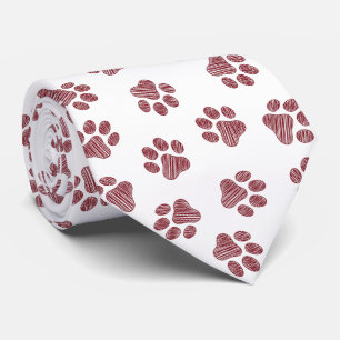 Cravate Patrouilles de Doodle, Paws de Chien, Paws De Bour