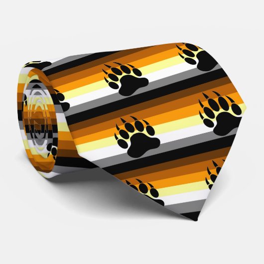 Cravate Patte de fierté d'ours (Roulé)