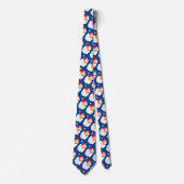 Cravate Pattern Blue (Devant)