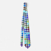 Cravate Pattern de Colorful Polka (Dos)