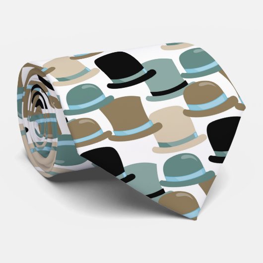 Cravate Pattern de Many Hats (Roulé)