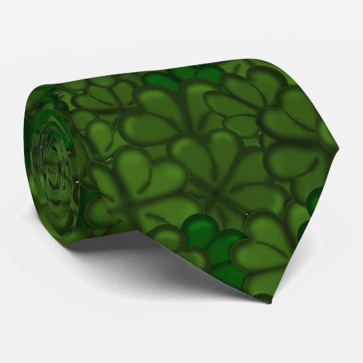 Cravate Pattern St Patrick (Roulé)