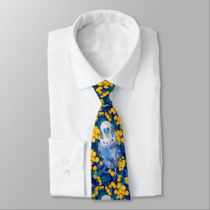 Cravate Patterned Budgie Et Wattle