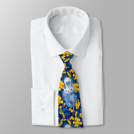 Cravate Patterned Budgie Et Wattle (Attaché)