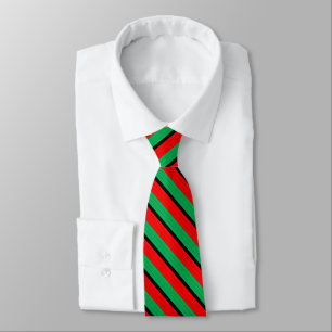 Cravate Patterns de Kwanzaa Colors
