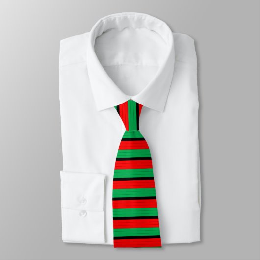 Cravate Patterns de Kwanzaa Colors (Attaché)