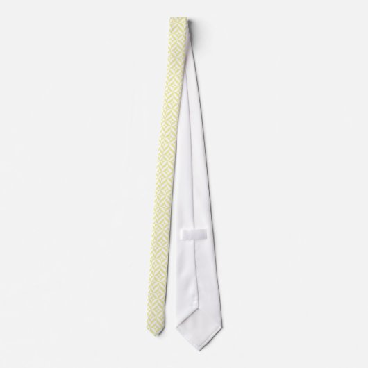 Cravate Patters de Pale Yellow (Dos)