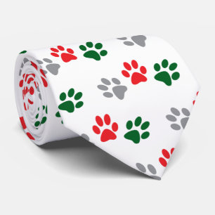 Cravate Pattes de Noël
