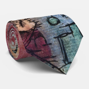 Cravate Paul Klee Art Abstrait Cubisme