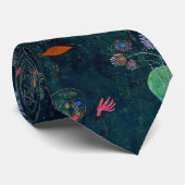 Cravate Paul Klee Fish Magic Peinture Abstraite Art graphi (Roulé)