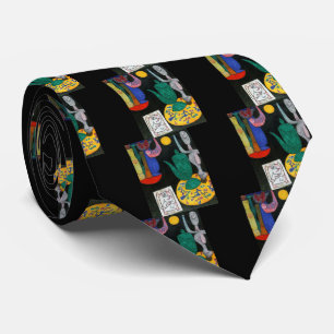 Cravate Paul Klee, "sans titre (dernière vie morte)"