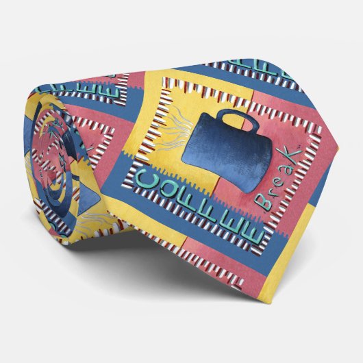 Cravate Pause café (Roulé)