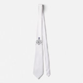 Cravate Pavillon de franc-maçonnerie de l'état du Michigan (Devant)