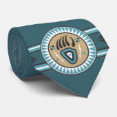 Cravate Paw d'ours amérindien (Roulé)