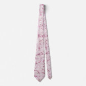 Cravate Pays de la vache blanche et rose Ouest (Devant)