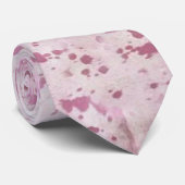 Cravate Pays de la vache blanche et rose Ouest (Roulé)