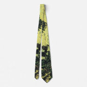 Cravate Paysage au Château d'Auvers par Vincent van Gogh (Dos)