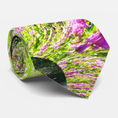 Cravate Paysage de la tourbière Fractal (Roulé)