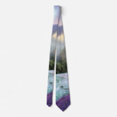 Cravate Paysage Pittoresque de la forêt tropicale Imaginai (Dos)