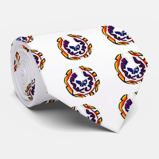 Cravate "Peace Hakuna Matata" (Roulé)