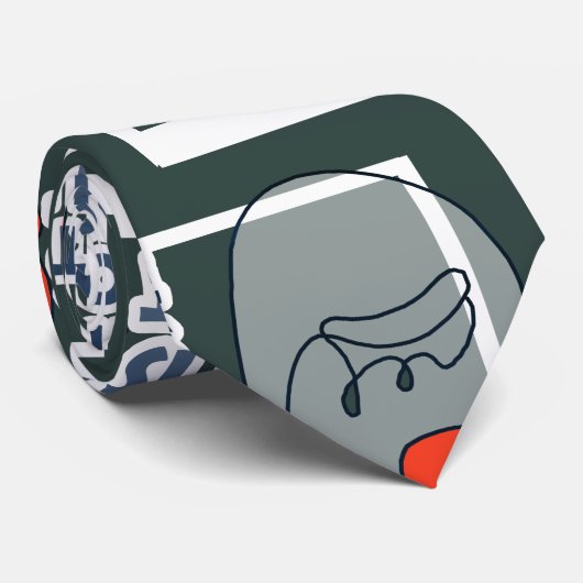 CRAVATE PEACE & KIND    (Roulé)