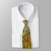 Cravate Peach Tree rose en fleurs par Vincent van Gogh (Attaché)
