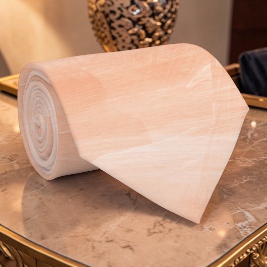 Cravate Peach Watercolor Custom Necktie