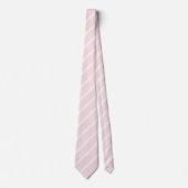 Cravate Peaches and cream five stripes pattern (Devant)