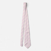 Cravate Peaches and cream five stripes pattern (Dos)