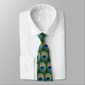 Cravate Peacock en verre tendu (Attaché)