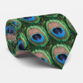 Cravate Peacock en verre tendu (Roulé)