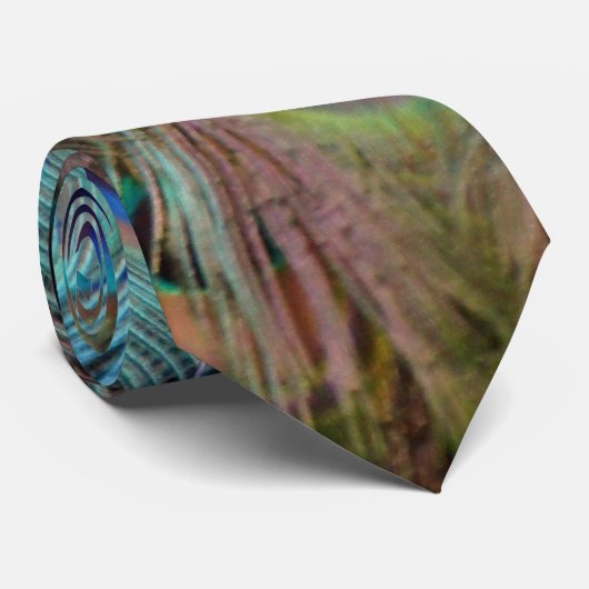 Cravate Peacock Feather (Roulé)