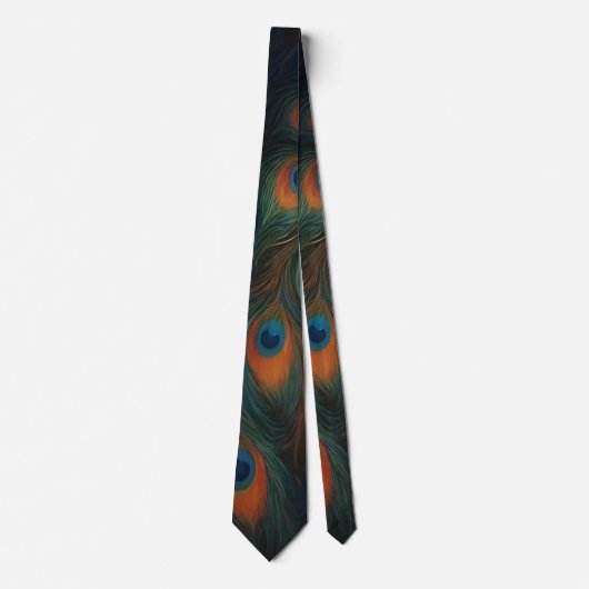 Cravate Peacock Neck Tie (Devant)