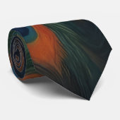 Cravate Peacock Neck Tie (Roulé)
