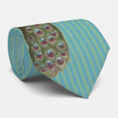 Cravate Peacock Pour les Mariages et les occasions (Roulé)
