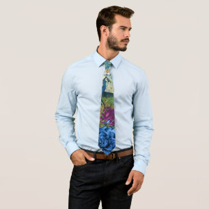 Cravate Peacocks Peacock Blue Neckties