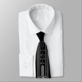 Cravate PEAFDOVE® SILVER EGG TIE — I AM A MAN Edition (Attaché)