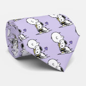 Cravate Peanuts | Valentine's Day | Charlie Brown & Snoopy (Roulé)