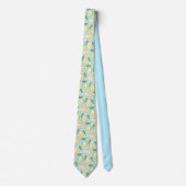 Cravate Pear motif fun fruité chef (Devant)