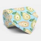 Cravate Pear motif fun fruité chef (Roulé)