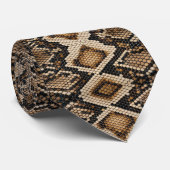 Cravate Peau de serpent (Roulé)